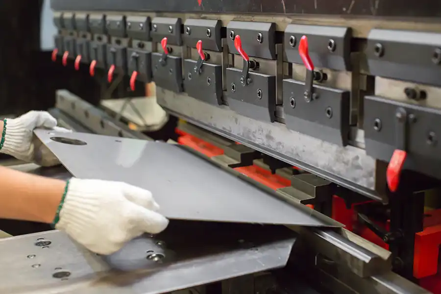 Precision metal forming capabilities at Flextur, delivering high-quality manufacturing solutions.