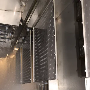 Gridlock Pegboard Being Prepared for Powder Coating