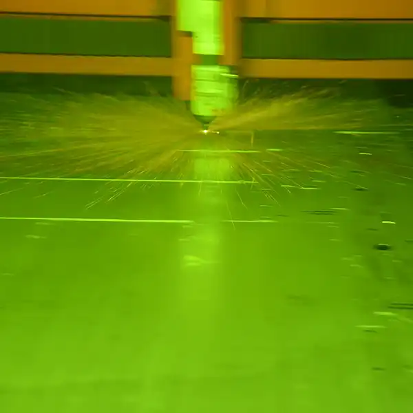 laser-cutting-Flextur Close up of Flextur's Laser Cutter in action.